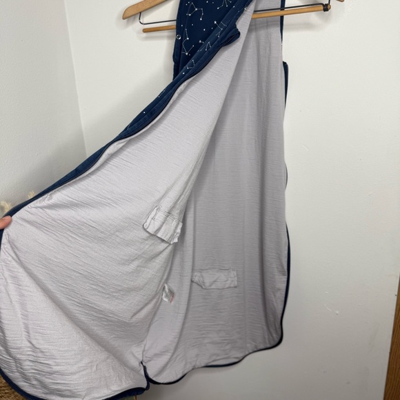 Woolino 4 Season Classic Baby Sleep Bag Merino Wool Organic Cotton Night Sky 2-4 - Picture 11 of 16